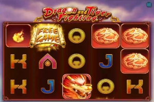 01750 dragon and tiger fighting
