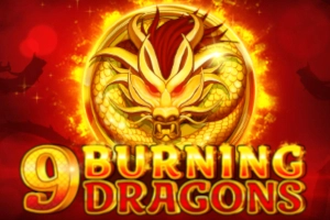 25048 9 burning dragons